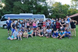 confraternização na chacara manson